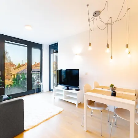 Monochrome Urban Hoodie Appartement Ljubljana